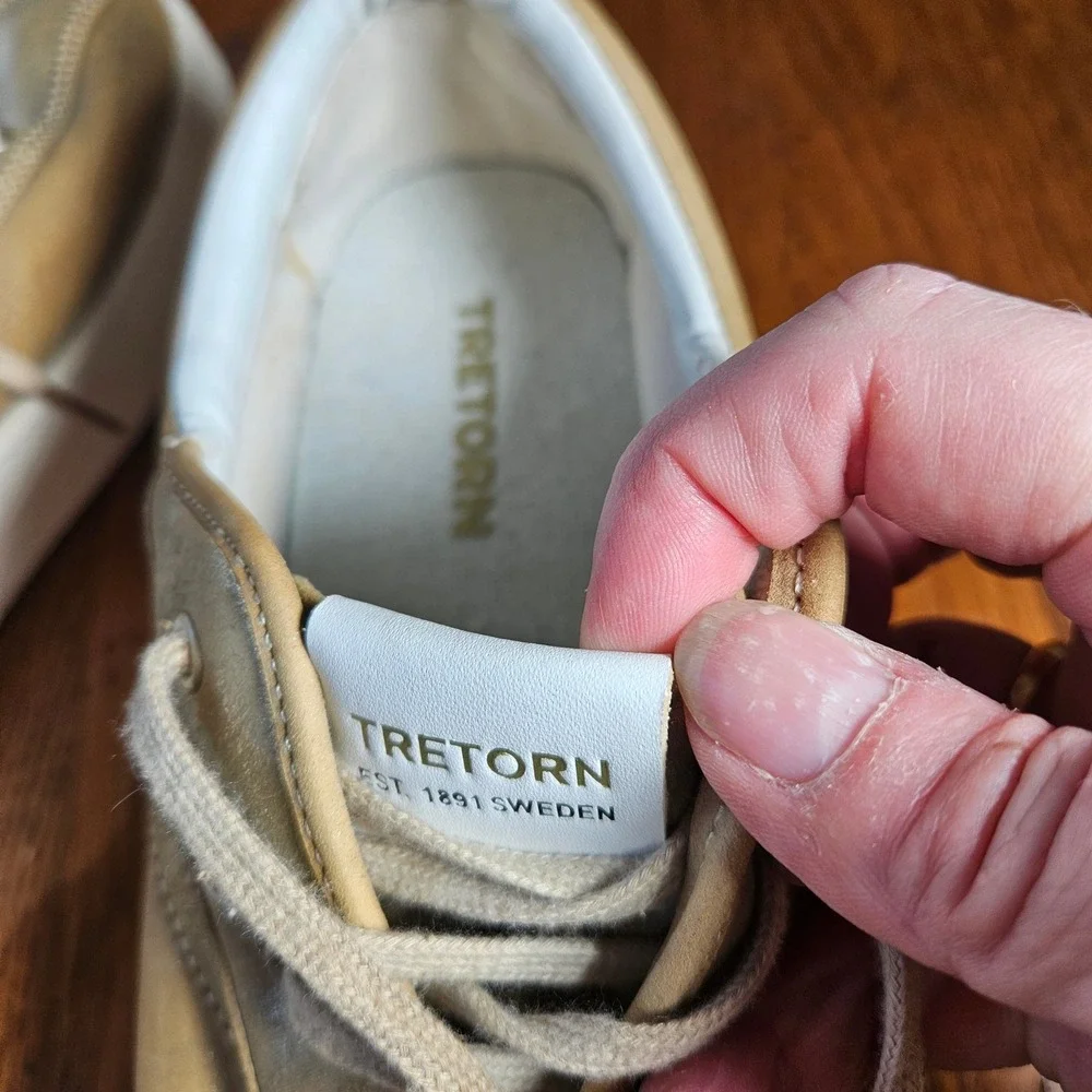 Tretorn Womens Wtny Lite 6 Bold Leather Platform Sneakers Shoes Size 10‎